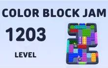 Color Block Jam Level 1203 Puzzle Guide & Key Collection Strategy image