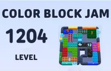 Color Block Jam Level 1204 image