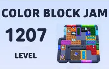 Color Block Jam Level 1207 image