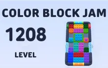 Color Block Jam Level 1208 Full Walkthrough image