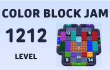 Color Block Jam Level 1212 Strategy Walkthrough image