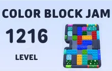Color Block Jam Level 1216 image