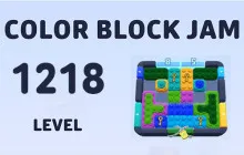 Color Block Jam Level 1218 Walkthrough image