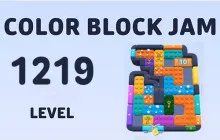 Color Block Jam Level 1219 Puzzle Guide & Strategy image