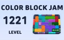 Color Block Jam Level 1221 Walkthrough image