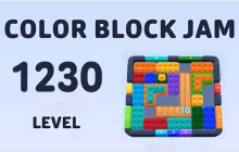 Color Block Jam Level 1230 image