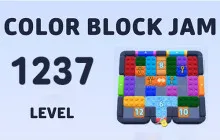 Color Block Jam Level 1237 Walkthrough & Tips image