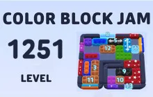 Color Block Jam Level 1251 Puzzle Guide & Key Unlock Strategy image