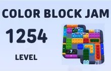 Color Block Jam Level 1254 Walkthrough – Sliding Puzzle Guide & Step-by-Step Solution image