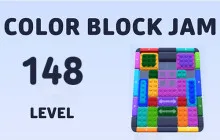 Color Block Jam Level 148 Walkthrough Strategies & Solution Tutorial image