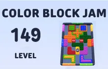 Color Block Jam Level 149 Guide image