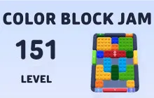 Color Block Jam Level 151 Walkthrough image