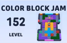 Color Block Jam Level 152 Walkthrough image