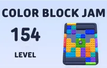 Color Block Jam Level 154 Guide image