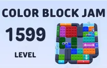 Color Block Jam Level 1599 Walkthrough image