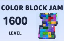 How To Beat Color Block Jam Level 1600 image