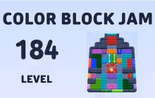 Color Block Jam Level 184 Walkthrough Strategy image