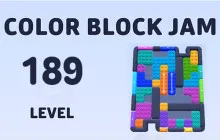 Color Block Jam Level 189 Puzzle Strategy image