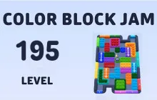 Color Block Jam Level 195 Walkthrough image