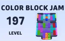 Color Block Jam Level 197 Solution Guide image