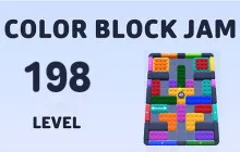 Color Block Jam Level 198 Tutorial Guide image