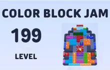 Color Block Jam Level 199 Walkthrough image