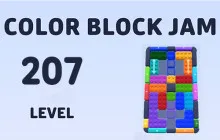 Color Block Jam Level 207 Walkthrough image