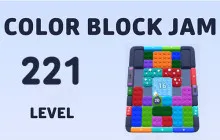 How to Solve Color Block Jam Level 221 image