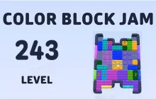 Color Block Jam Level 243 Solution Guide image