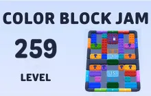 Color Block Jam Level 259 Solution Walkthrough image