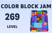 Color Block Jam Level 269 Tutorial Guide image