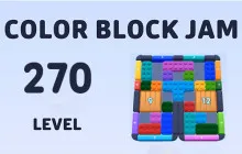Color Block Jam Level 270 Puzzle Guide image
