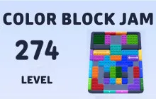 Easy Trick to Solve Color Block Jam Level 274 image