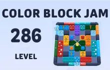 Color Block Jam Level 286 Solution Walkthrough & Tips image