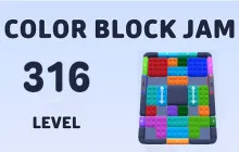 Color Block Jam Level 316 Walkthrough image