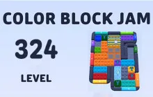How to Beat Color Block Jam Level 324 image