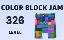 Color Block Jam Level 326 Tutorial image