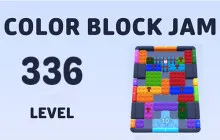 Color Block Jam Level 336 Puzzle Walkthrough image