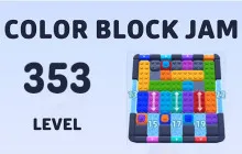 How to Beat Color Block Jam Level 353 image