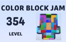 Master the Color Block Jam Level 354 image