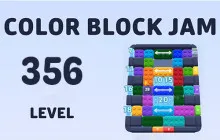 Color Block Jam Level 356 Guide image