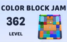 Color Block Jam Level 362 Complete Walkthrough image