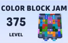 How to Beat Color Block Jam Level 375 image