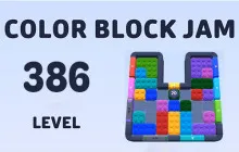 Color Block Jam Level 386 Strategy Guide & Walkthrough image