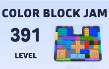 Color Block Jam Level 391 Walkthrough & Tips image