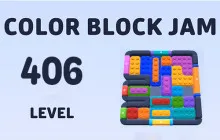 Color Block Jam Level 406 Puzzle Guide & Walkthrough image