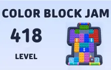Color Block Jam Level 418 Puzzle Guide & Bomb Timer Solution image