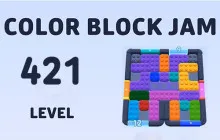 Color Block Jam Level 421 Puzzle Guide & Walkthrough image