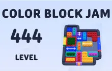 Color Block Jam Level 444 Walkthrough image