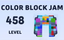 Color Block Jam Level 458 Walkthrough image